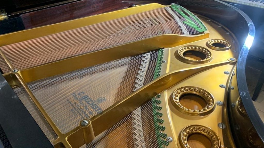 C.Bechstein 170 nero stoppino - interno