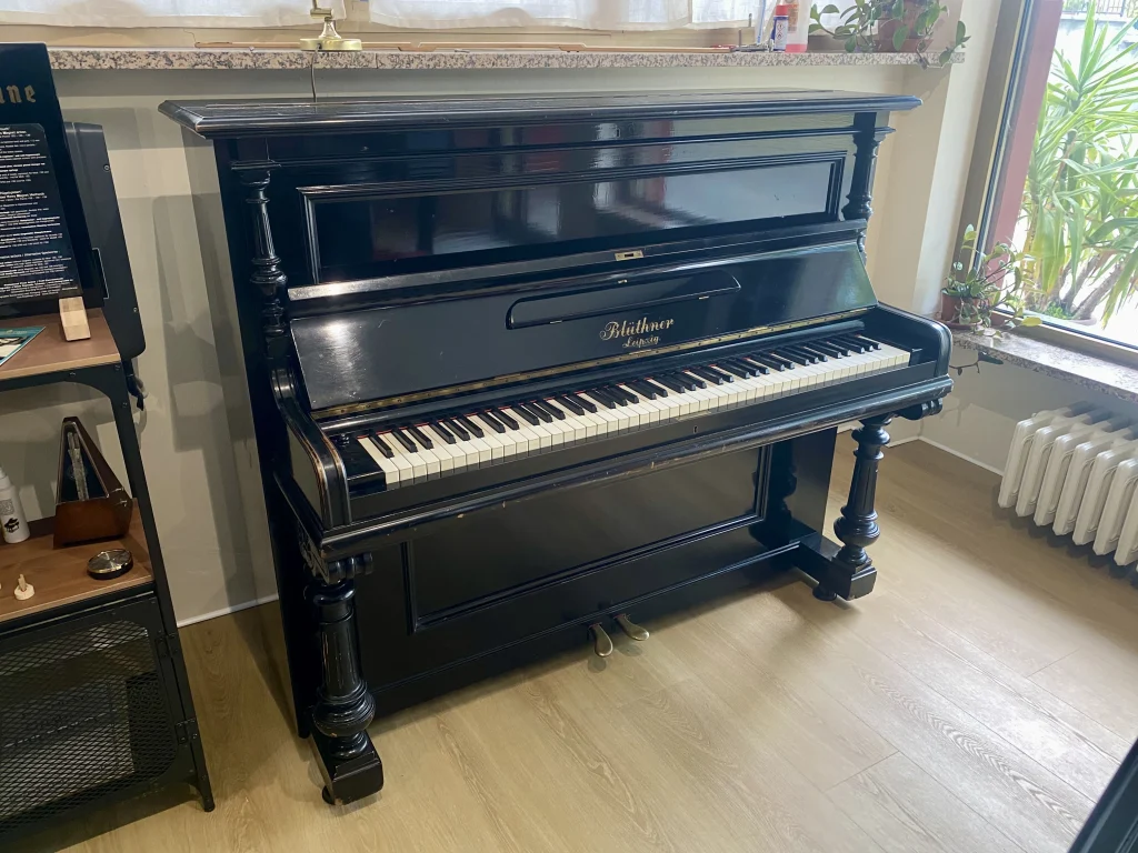 Bluthner 130 nero stoppino